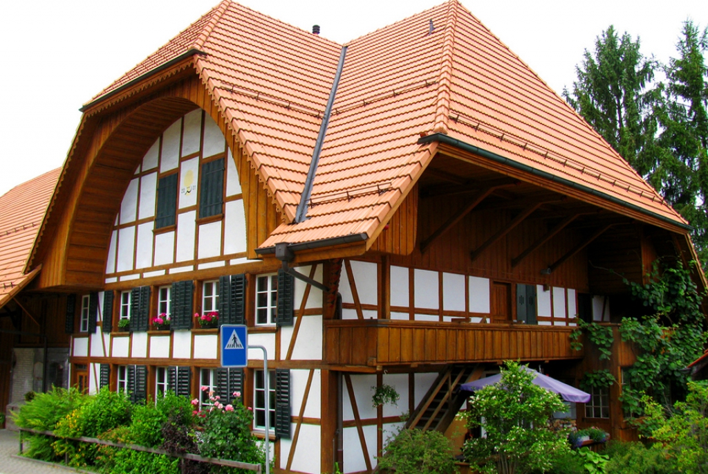Крыша в Альпийском стиле (Крыша Шале)